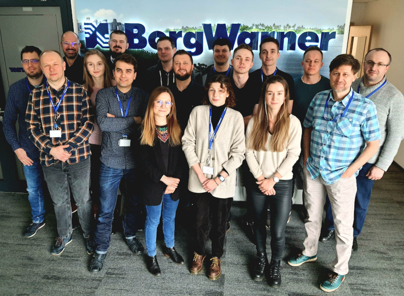 BorgWarner Krakow team picture