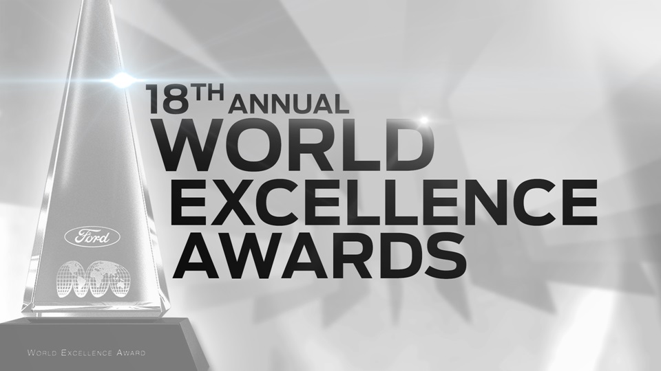 2015 World Excellence Awards from Ford 