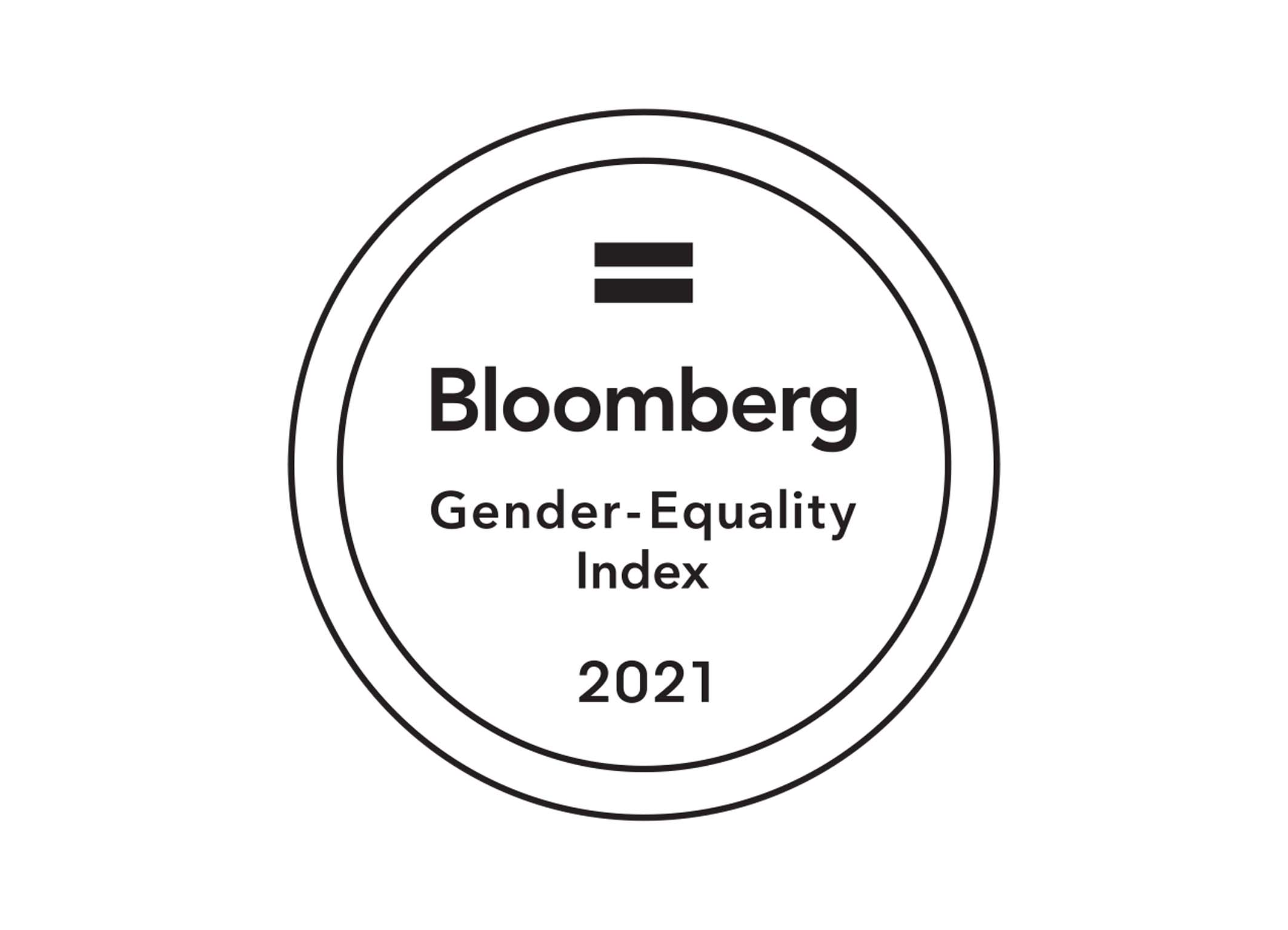 2021 Bloomberg Gender-Equality Index Logo